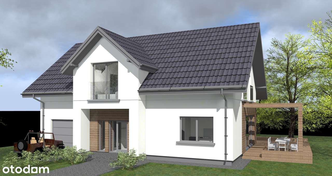 Atrakcyjna działka budowlana z projektem i pozwoleniem na budowę-9