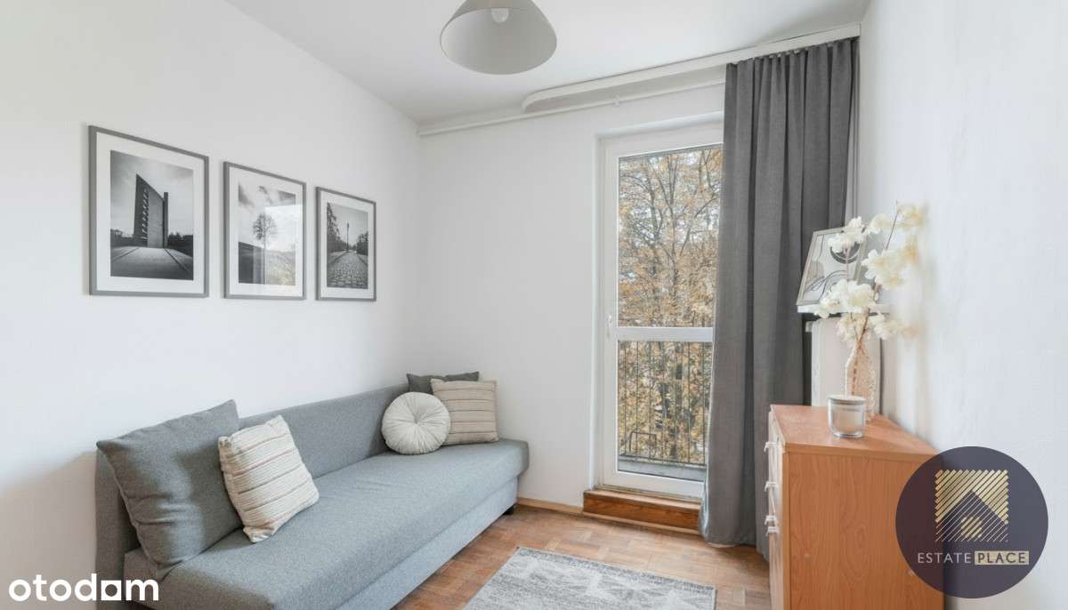 2 Pok | Ciche | Balkon | Parki | Metro M2-1