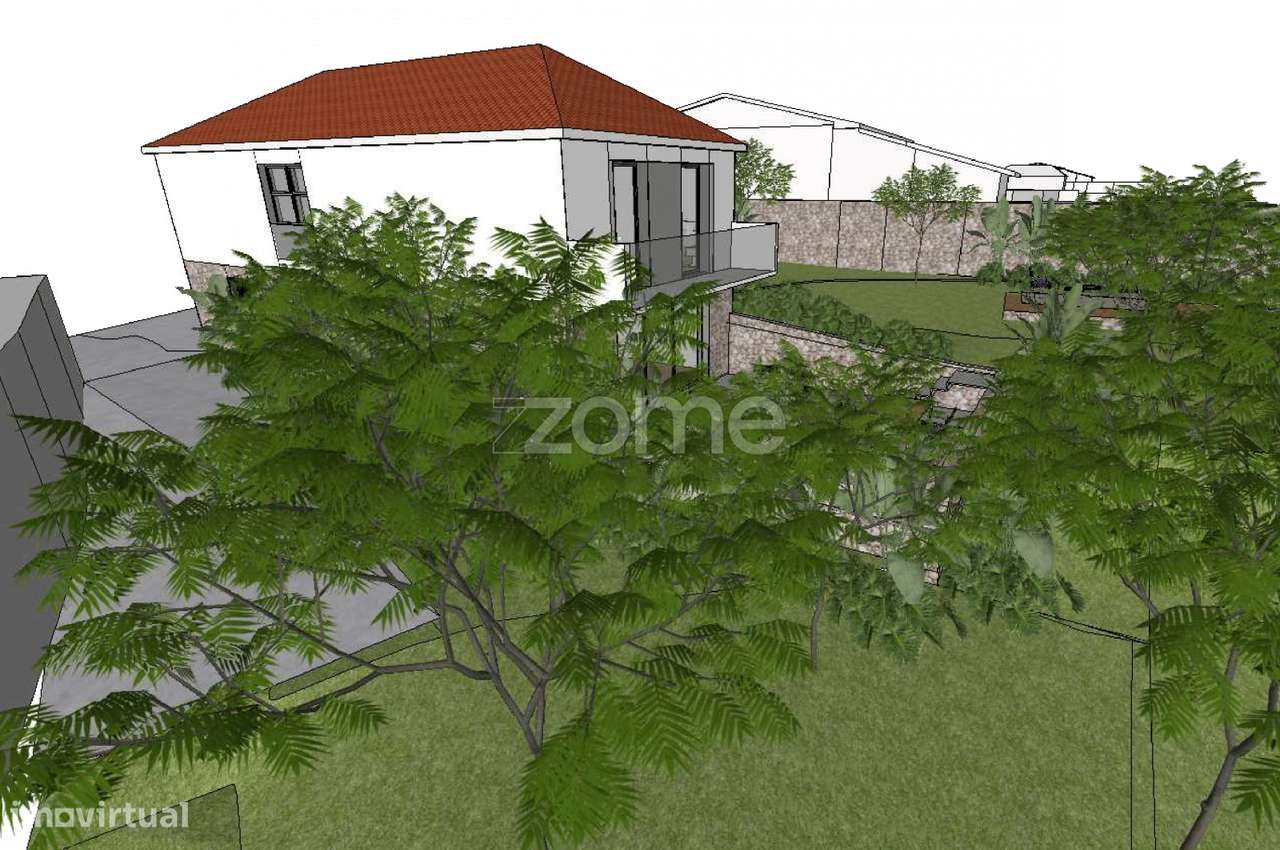 Moradia T3 com projeto aprovado, a1500m do Rio Douro - Valbom Gondomar-24