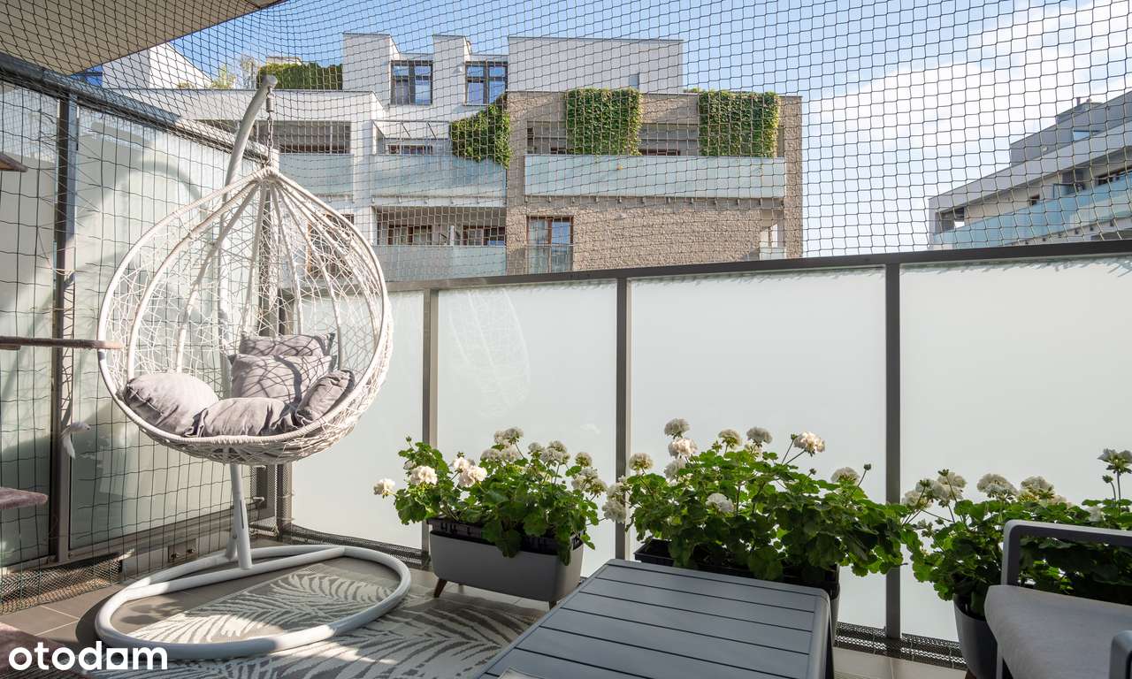 Apartament w Wilanowie z 2 balkonami i wysokim standardzie wykończenia-13