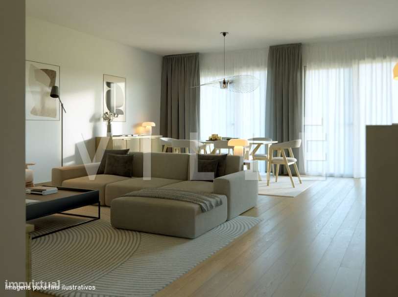 APARTAMENTO T2 COM GARAGEM E VARANDAS - Grande imagem: 3/14