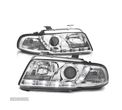 FARÓIS FRONTAIS LED LUZ DIURNA PARA AUDI A4 B5 94 – 99 FUNDO CROMADOS - 1