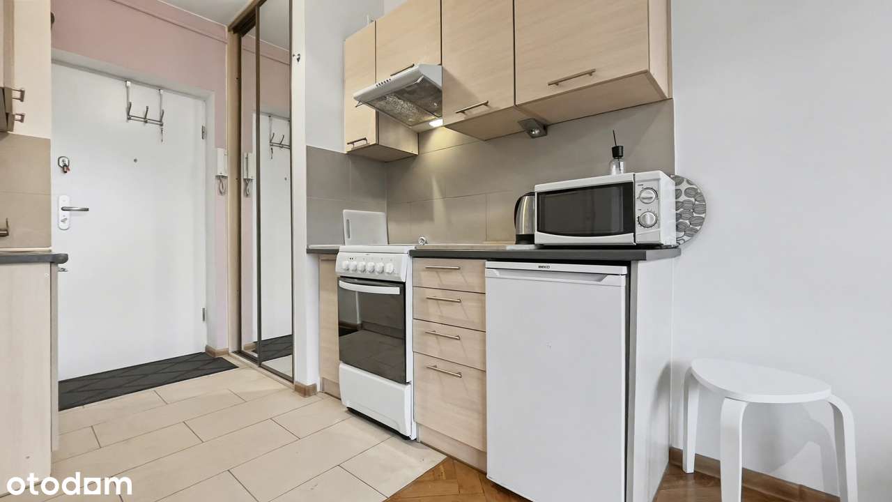 Kawalerka | Foksal | Śródmieście | Winda | Internet w cenie | BALKON - Pełny obrazek: 5/7