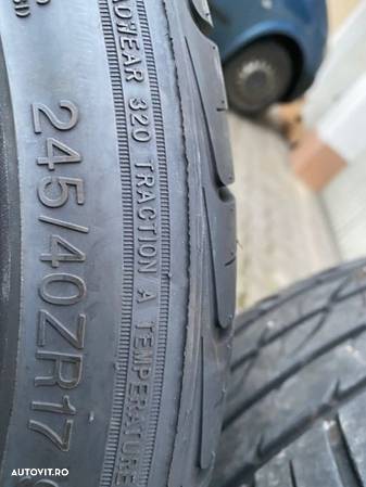 Jante Bmw e90e91e92 e60 M cu cauc 245/22545/40R17 dot 2019/20 8-9 mm 85jx17 8jx17 et37 - 7