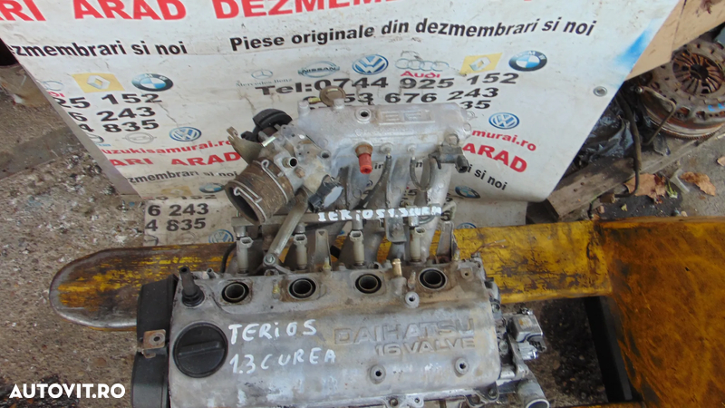 rampa injectoare Daihatsu Terios 1.3  an 1997-2001 motor 1.3 curea rampa cu injectoare - 1