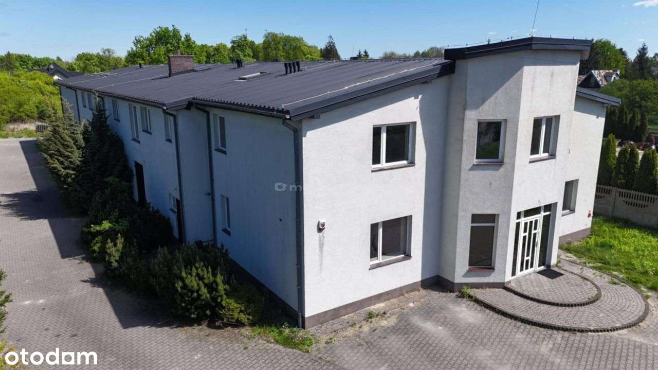 Obiekt przemysłowo-usługowy w Słomczynie, przy drodze wojewódzkiej 724-6