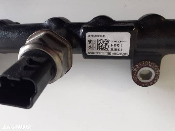 Rampa Injectie Injectoare Citroen Peugeot Ford 2.0 Tdci BlueHdi Euro 6 - 2