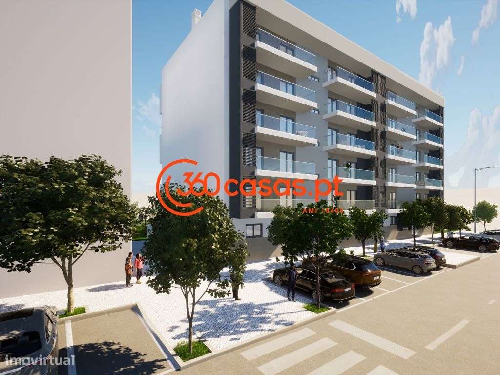 Penthouse T3 Novo com piscina privativa no rooftop e garagem em Faro - Grande imagem: 5/14