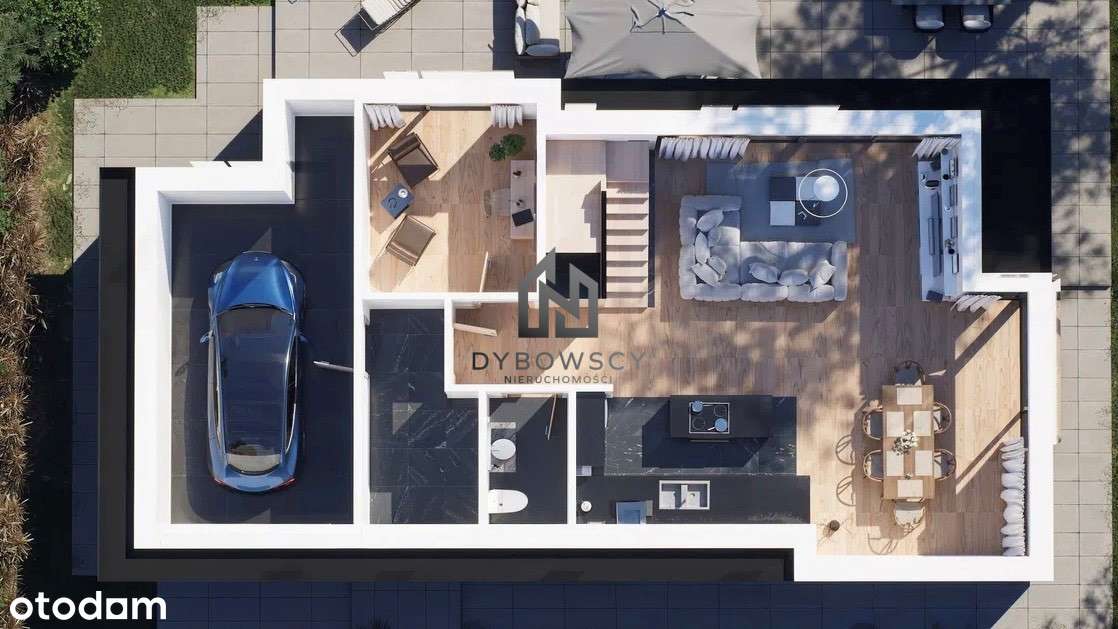 Nowoczesny dom jednorodzinny w Józefowie - Pełny obrazek: 5/6