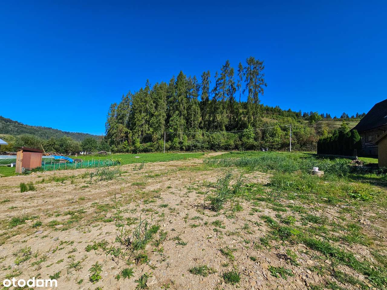 Trzy działki budowlane 850, 948, 1029 m2 -natura, góry blisko jezioro.-3