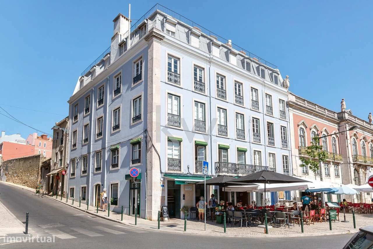 Apartamento T2 frente ao Panteão Nacional com vista deslumbrante - Grande imagem: 2/60