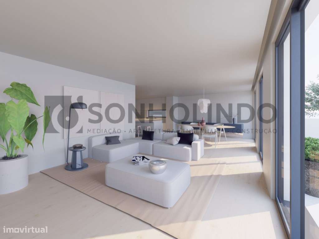 Apartamento T4 + escritório com luz direta, terraço com 153,10m2 e ...-1