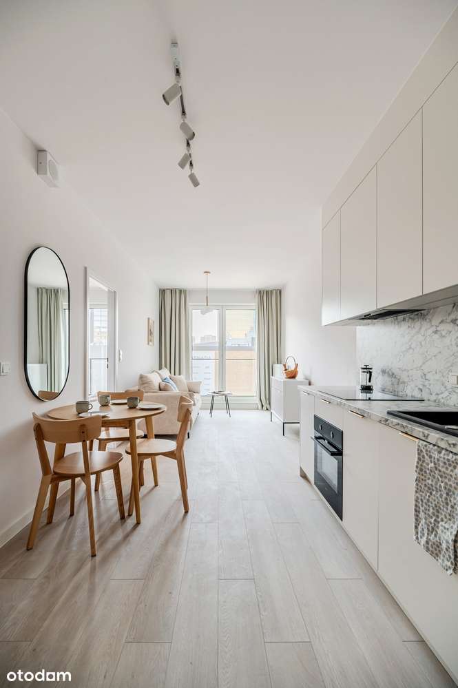 PRZESTRONNE Jasne NOWE 2 pokoje | CH Promenada | z widokiem na centrum - Pełny obrazek: 3/17