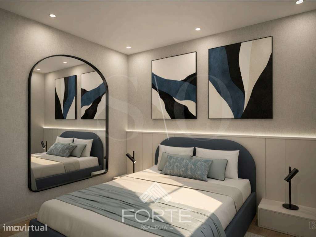 Moradia T3 com Piscina no centro de São João da Madeira-19