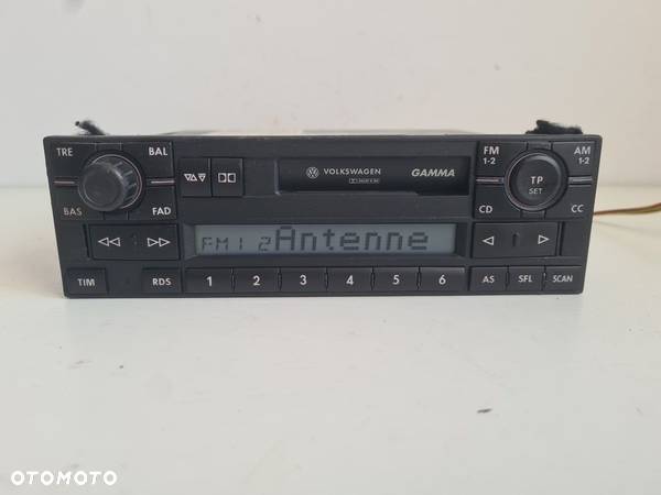 Radio VW gamma V 5 Golf 4 IV Passat B5 Bora POLO T5 LUPO T4 sharan  KOD - 5