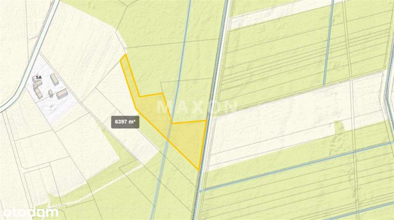 Baranów, Osiny Działka Siedliskowa/Rolna 0,63 Ha - Pełny obrazek: 5/7