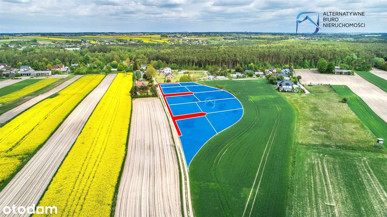 Piękne działki w Krężnicy Jarej - Pełny obrazek: 4/12