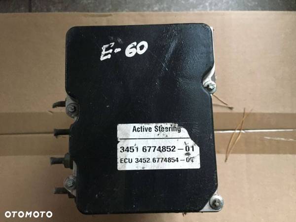 BMW E60 E61 POMPA ABS 3451 6774852-01 ECU 3452 6774854-01 POZNAN - 1