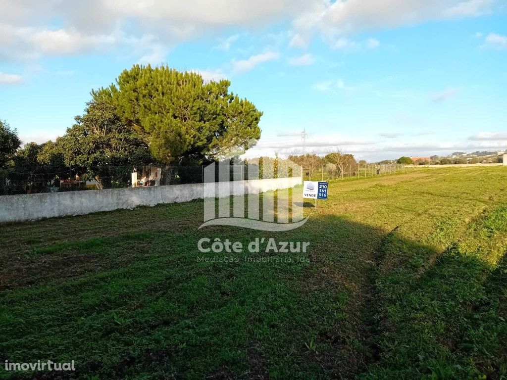 Terreno na Quinta do Anjo com vista serra