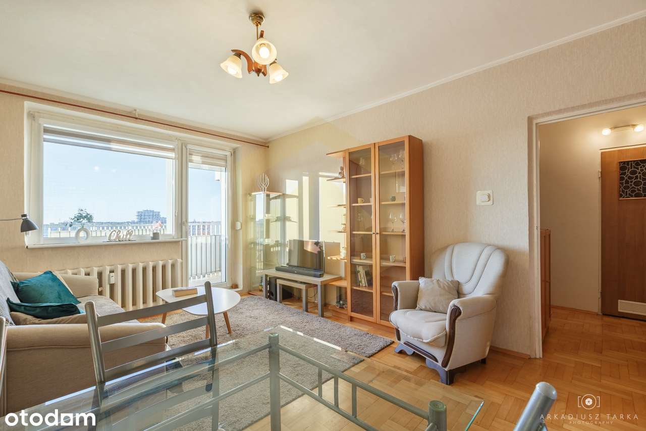 Dwupokojowe 35,40 m2 z LOGGIĄ i widokiem na zieleń – świetny układ - Pełny obrazek: 2/12