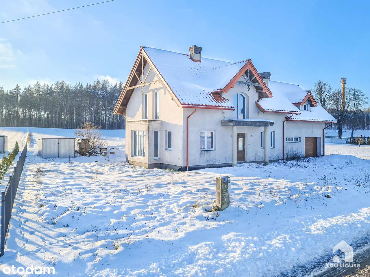 Dom w Ostaszewie k. Lubawy - wygodny i przestronny-1