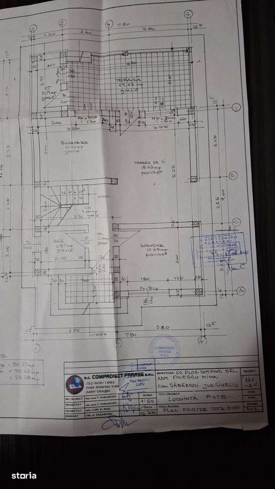 FARA COMISIOANE casa 5 camere 2 bai P+E+pod terasa beci camera tehnica-19