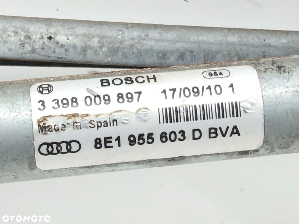 MECHANIZM WYCIERACZEK PRZÓD AUDI A4 B6 (8E2) 2000 - 2005 2.0 96 kW [130 KM] benzyna 2000 - 2004 - 3