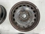 Felga Vw Golf Bora Octavia Audi a3 Leon Toledo 16 cali stalowa 6,5jx16 5x100 ET42 KOMPLET - 7