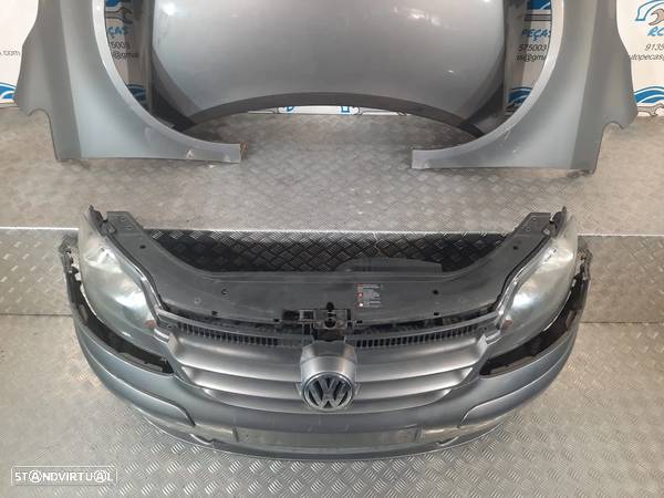 FRENTE COMPLETA VW VOLKSWAGEN GOLF V 5 MK5 PLUS CAPOT PARACHOQUES GUARDA-LAMAS OTICAS RADIADOR VENTILADOR FRENTE FIBRA REFORÇO - 7