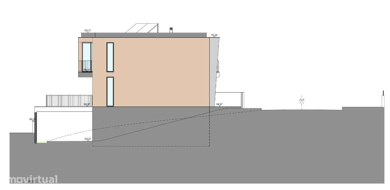 Terreno com 208 m2 e projeto aprovado em Canelas, V.N.Gaia - Grande imagem: 4/19