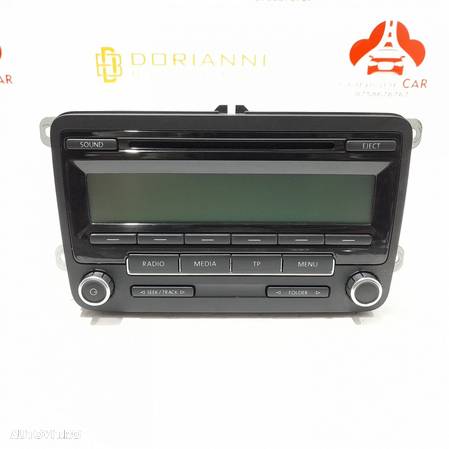 Radio CD VW Golf VI | Passat B6 | 2009 - 2012 | 1K0035186AA | 7647201360 | Clinique Car - 2