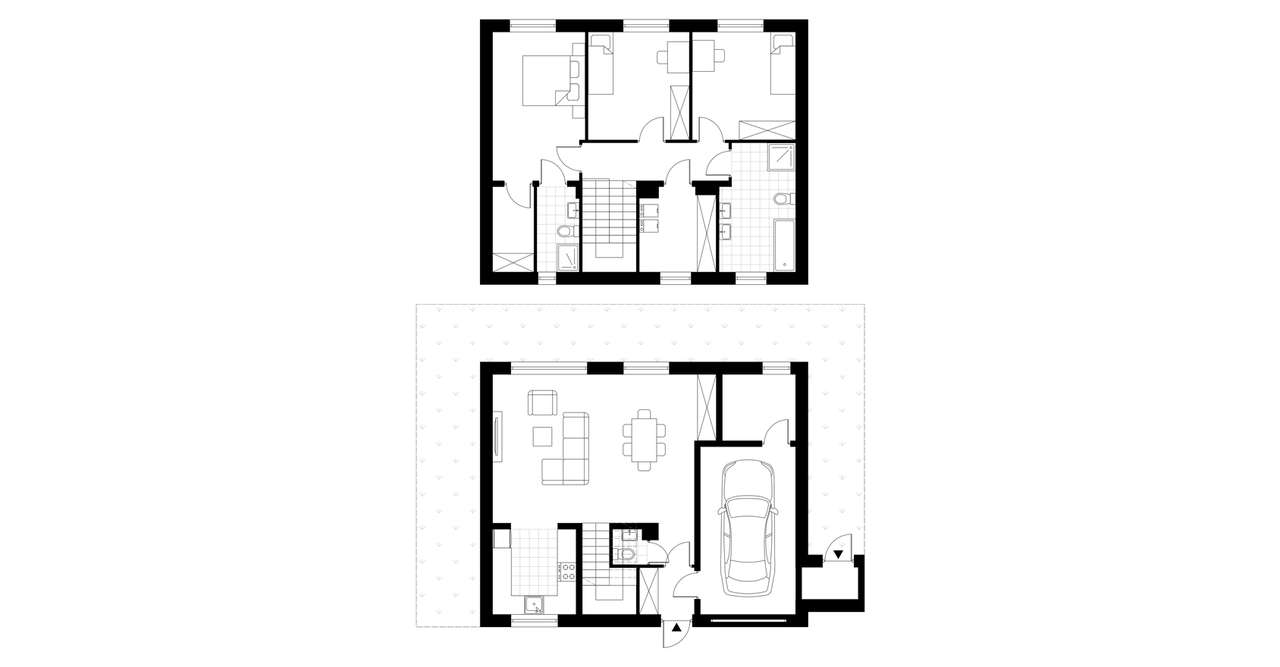 Dom Wolnostojący pompa ciepła L​G, fotowoltaika| O1 - Pełny obrazek: 4/9