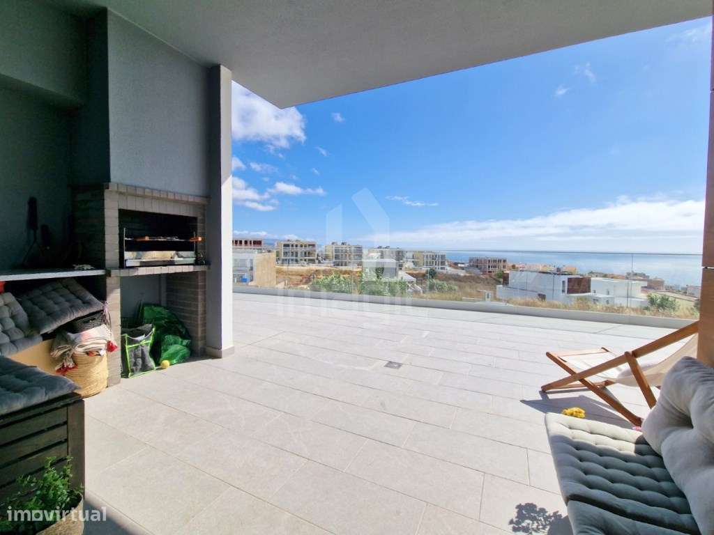 Apartamento T3 com terraço com 144,88 m2 e barbecue coberto - Ericeira-16