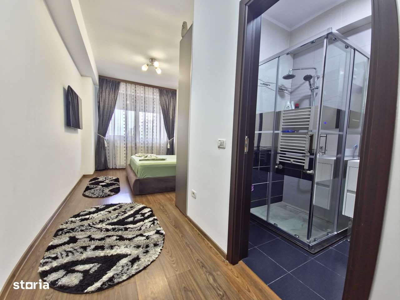 Tomis Plus  parter înalt 3 camere 76 mp  mobilat utilat complet - Imagine principală: 3/20