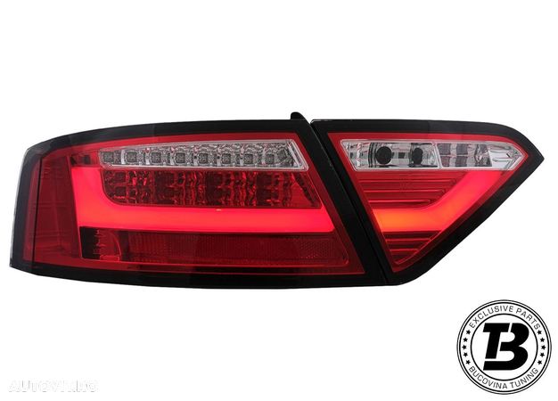 Stopuri LED compatibile cu Audi A5 8T Red Design - 2