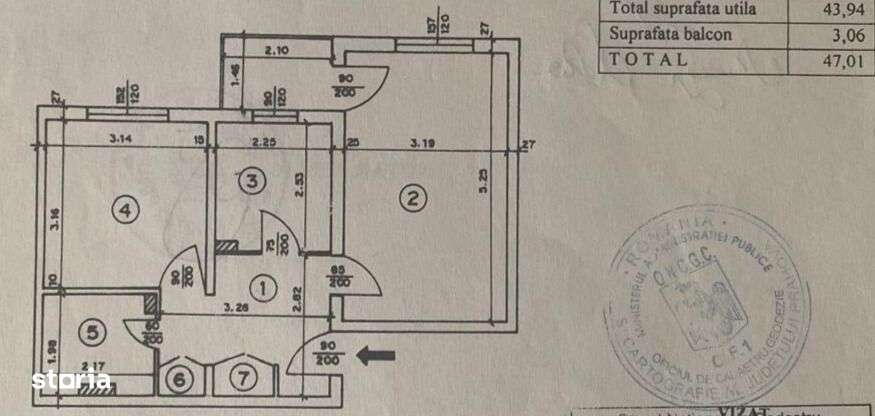 Vânzare apartament 2 camere - zona Malu Rosu (Simache)-15