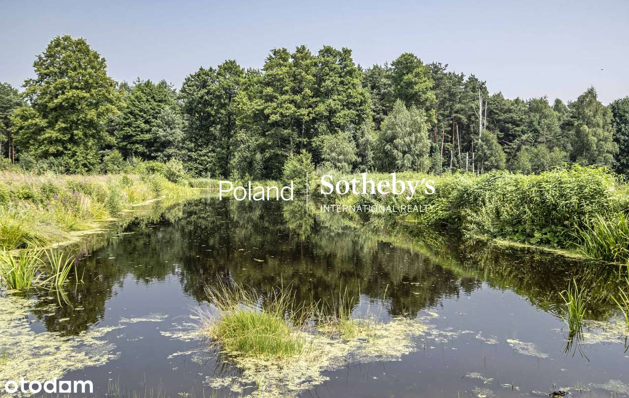 Wyjątkowy dom z własnym stawem i lasem, 1 godz. od Warszawy-17