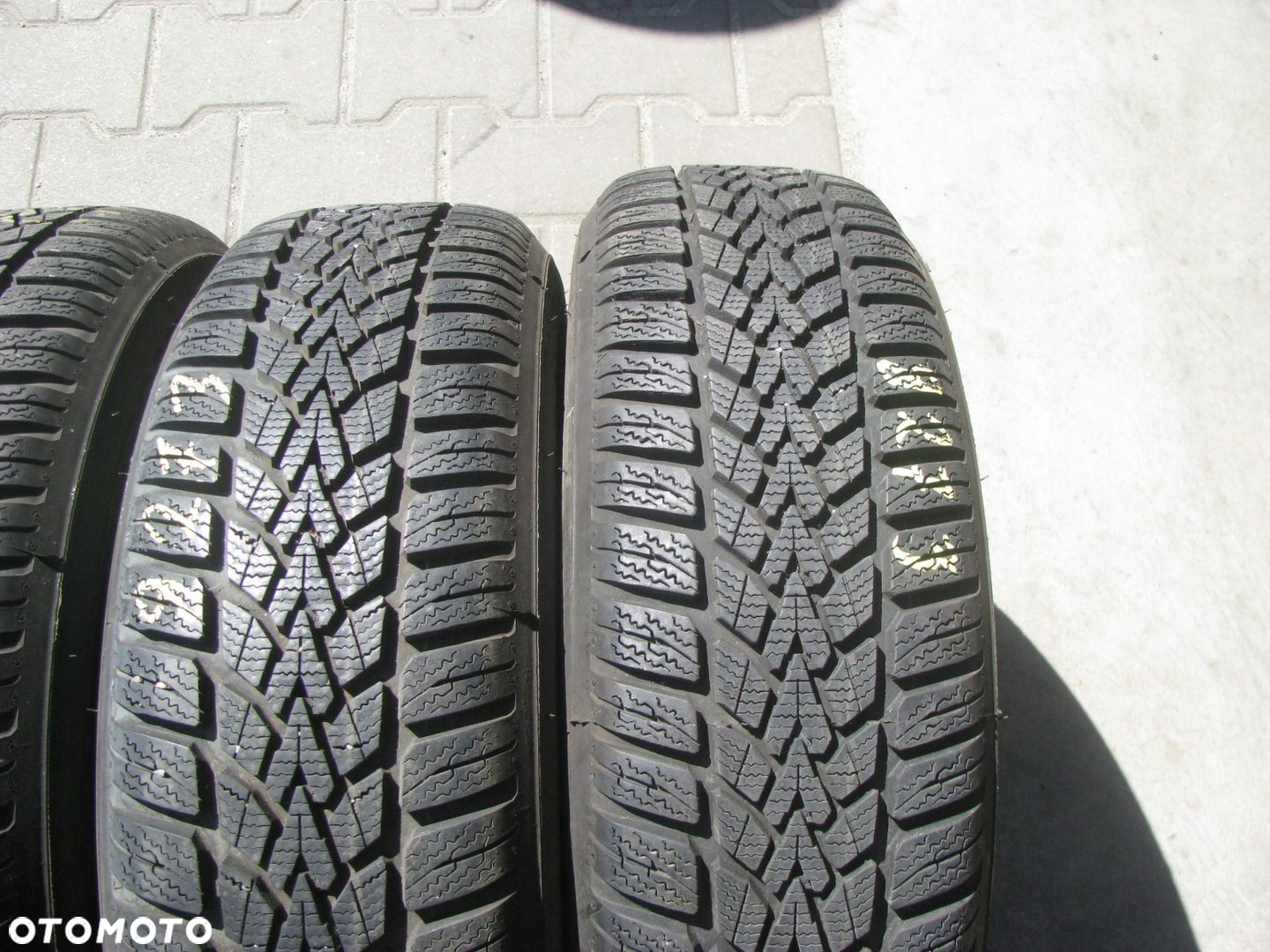 DUNLOP WINTER RESPONSE 2 185/65R15 88T 7,5-8mm 4szt ZIMOWE - 5