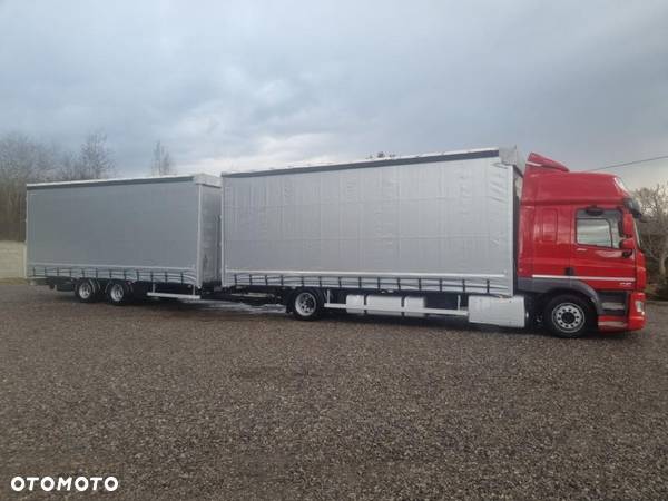 DAF CF 400 / JUMBO / ZESTAW / PRZYCZEPA / FIRANKA / ACC / EURO 6 - 5