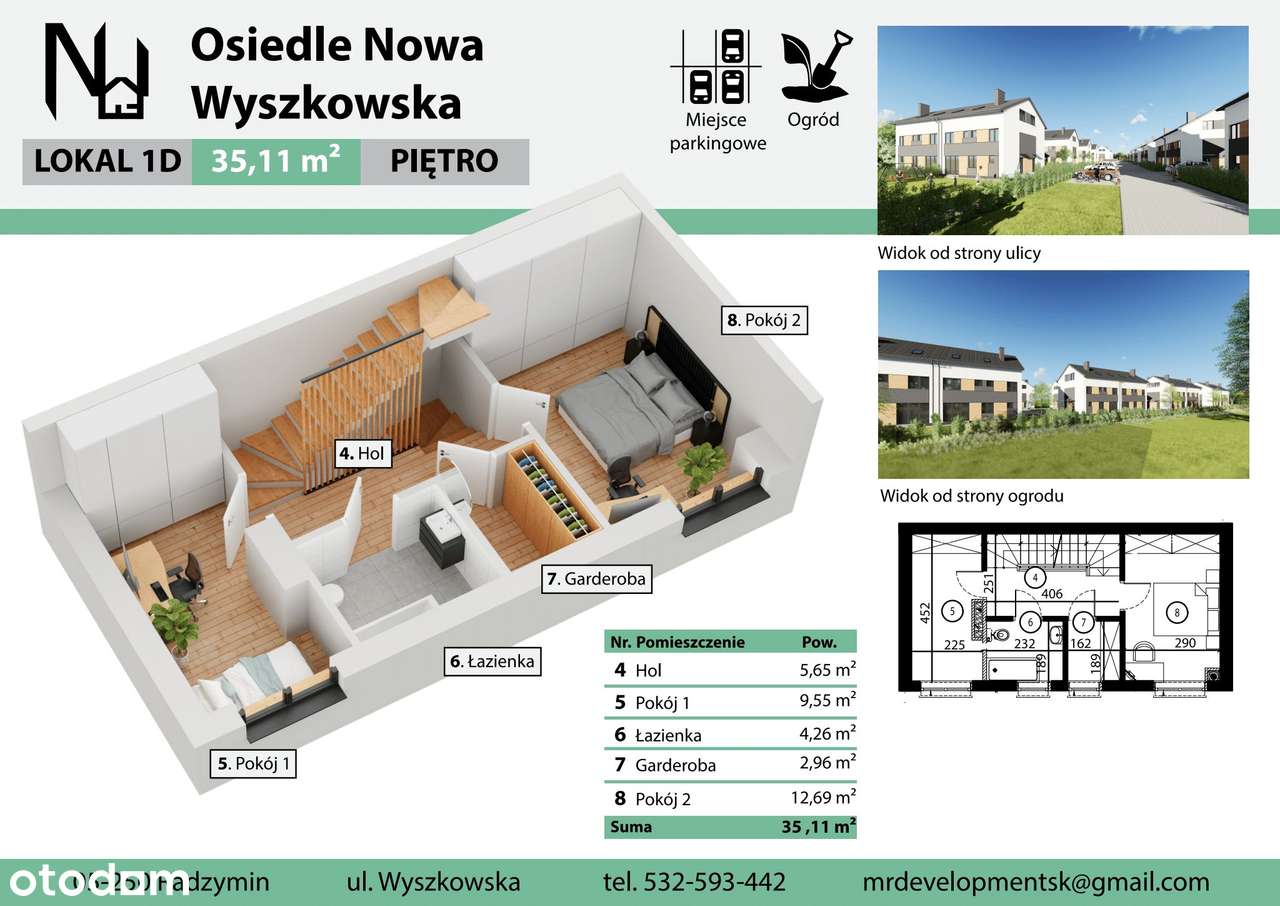 Centrum Radzymina, II Etap Osiedla Nowa Wyszkowska - Pełny obrazek: 2/13