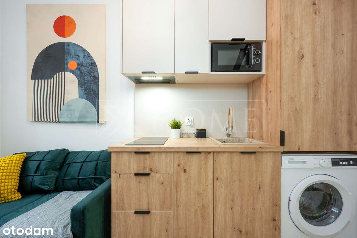 kawalerka przy Manu, front, antresola-5