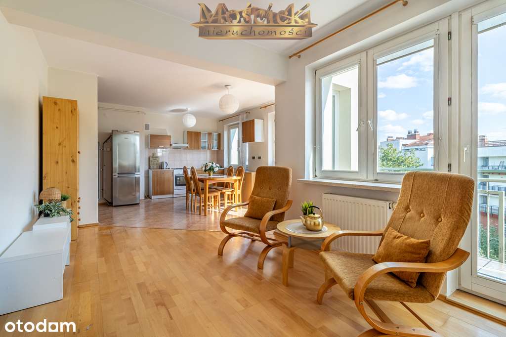 4 pokoje | 71,66 m² | 2 balkony | Metro Natolin |