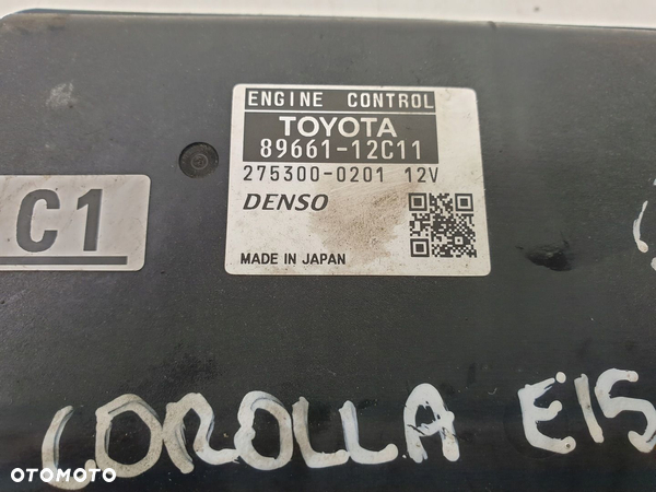 Toyota Corolla E15 1.6 i STEROWNIK SILNIKA Denso - 2