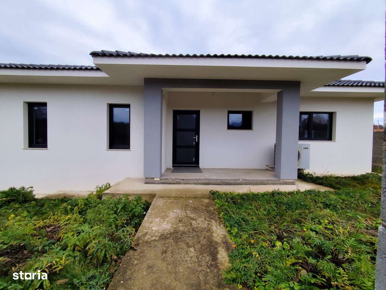 Casa noua de vanzare, nivel parter, living generos si 3 dormitoare-0