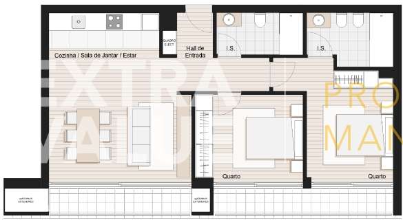 Apartamento T2 Nova Construção – 1º Andar-7