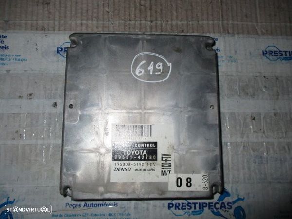 Centralina 89661 42780 175800 5192 TOYOTA RAV 4 2004 2,0 D4D DENSO - 1