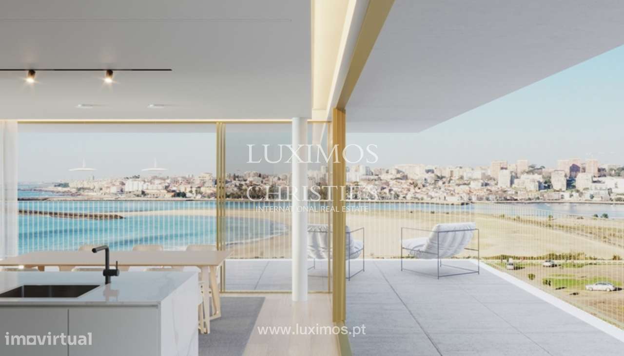Douro Atlântico III: apartamento novo T3 à venda na Foz de Gaia - Grande imagem: 2/9