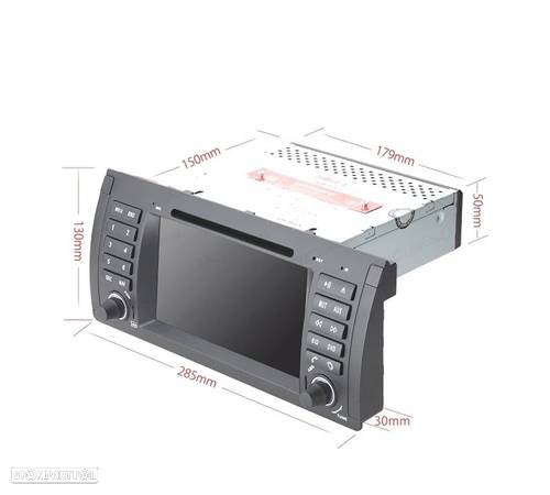 AUTO RADIO 2DIN 7" PARA BMW X5 E53 99-06 SERIE 5 E39 95-03 USB GPS TACTIL HD - 4