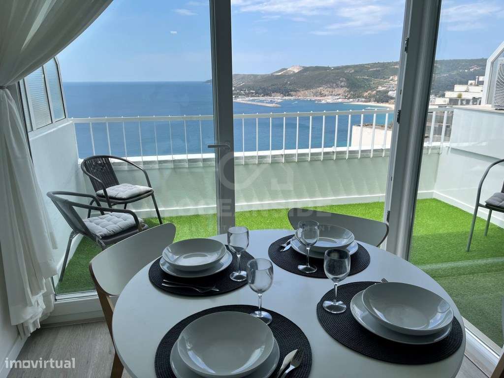 Apartamento T1, Totalmente renovado, com terraço e vista mar - Sesi...-10