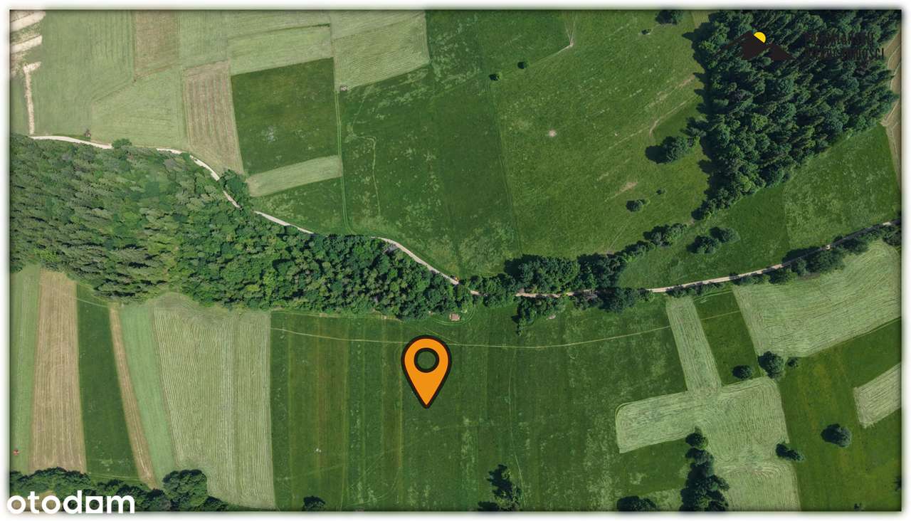 Działka z ładnym widokiem i formalnym dojazdem w Ratułowie-4